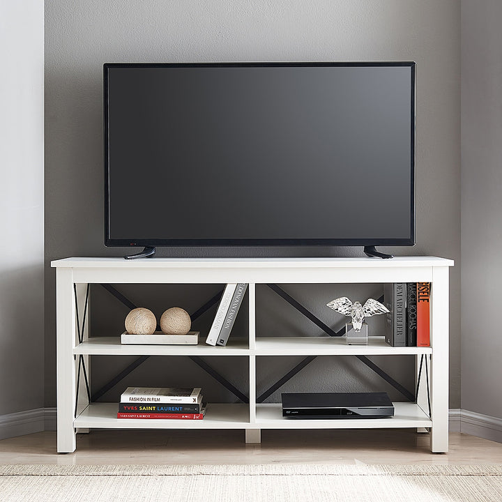 Camden&Wells - Sawyer TV Stand for TVs up to 55" - White_1