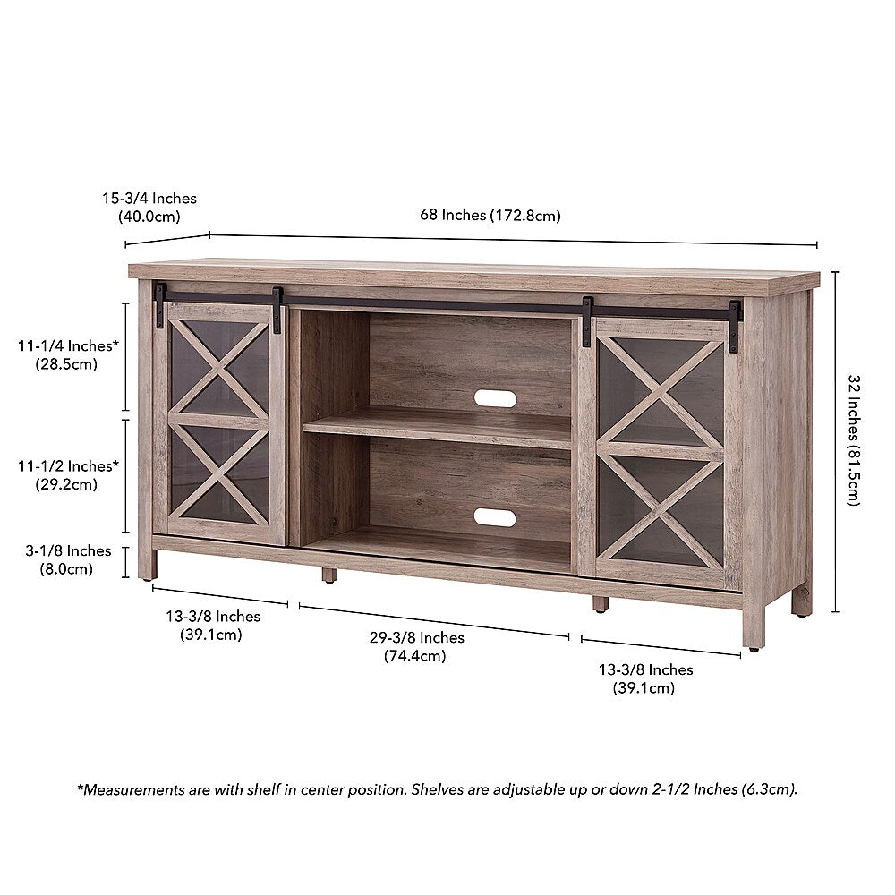 Camden&Wells - Clementine TV Stand for TVs Up to 80" - Gray Oak_7