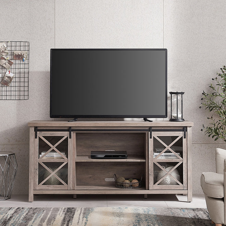 Camden&Wells - Clementine TV Stand for TVs Up to 80" - Gray Oak_3
