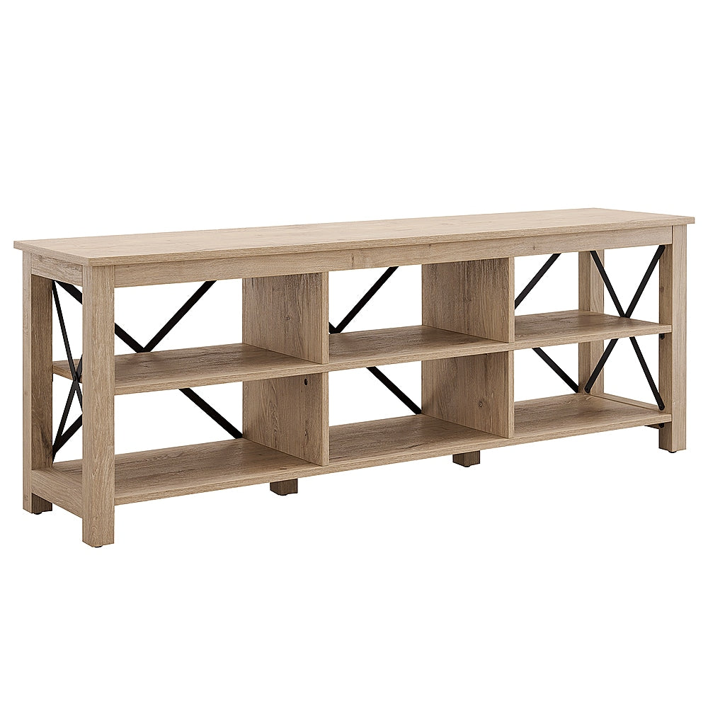 Camden&Wells - Sawyer TV Stand for TVs up to 80" - White Oak_0