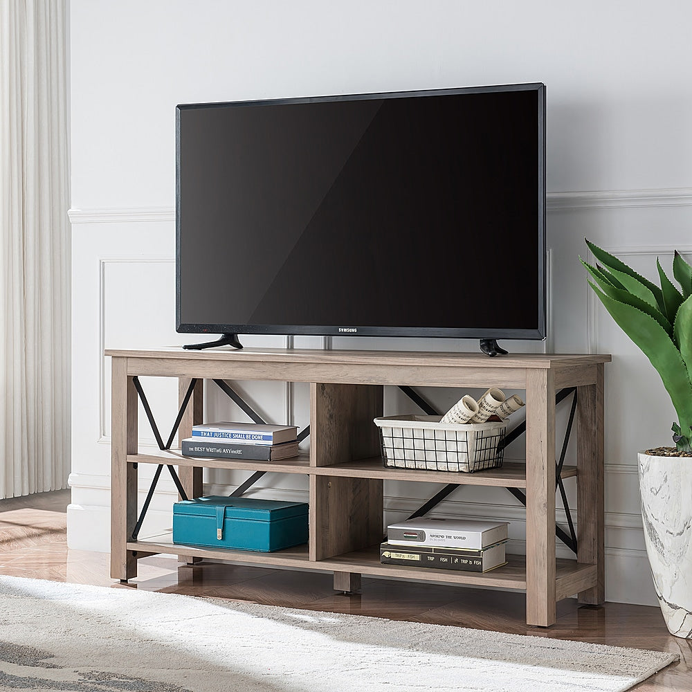 Camden&Wells - Sawyer TV Stand for TVs up to 55" - Gray Oak_2