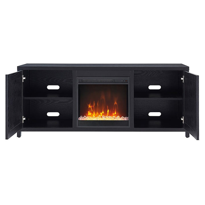Camden&Wells - Granger Crystal Fireplace TV Stand for TVs Up to 65" - Black Grain_7