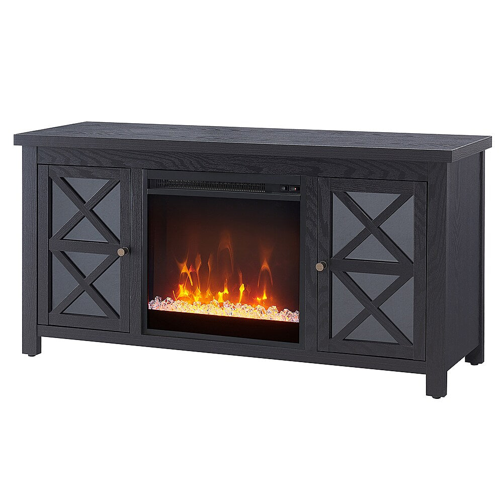 Camden&Wells - Colton Crystal Fireplace TV Stand for TVs Up to 55" - Black Grain_7