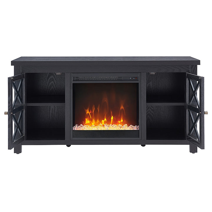 Camden&Wells - Colton Crystal Fireplace TV Stand for TVs Up to 55" - Black Grain_6
