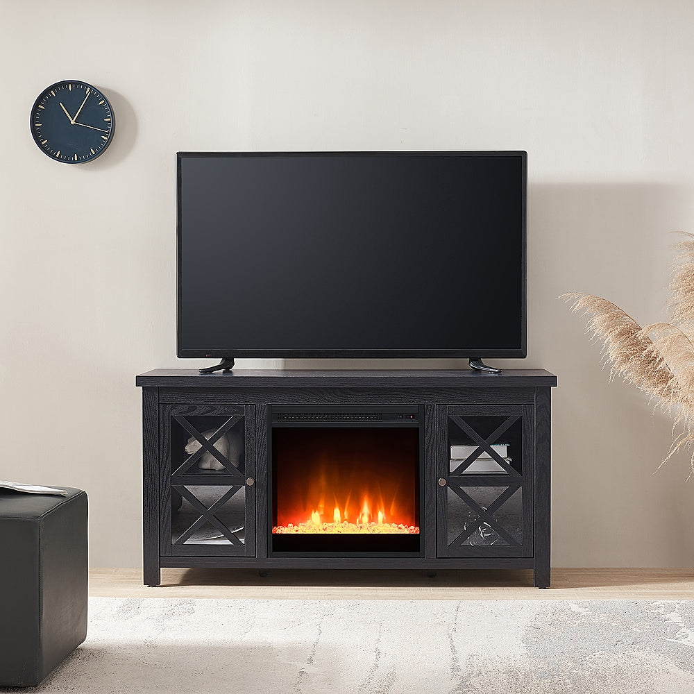 Camden&Wells - Colton Crystal Fireplace TV Stand for TVs Up to 55" - Black Grain_5