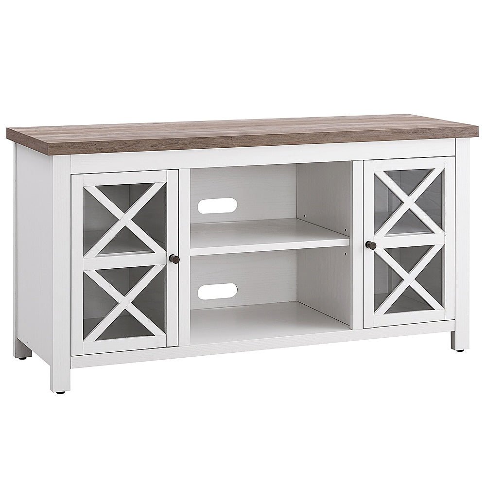 Camden&Wells - Colton TV Stand for TVs Up to 55" - White/Gray Oak_1