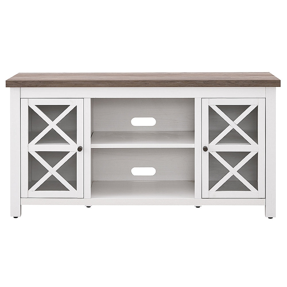 Camden&Wells - Colton TV Stand for TVs Up to 55" - White/Gray Oak_0