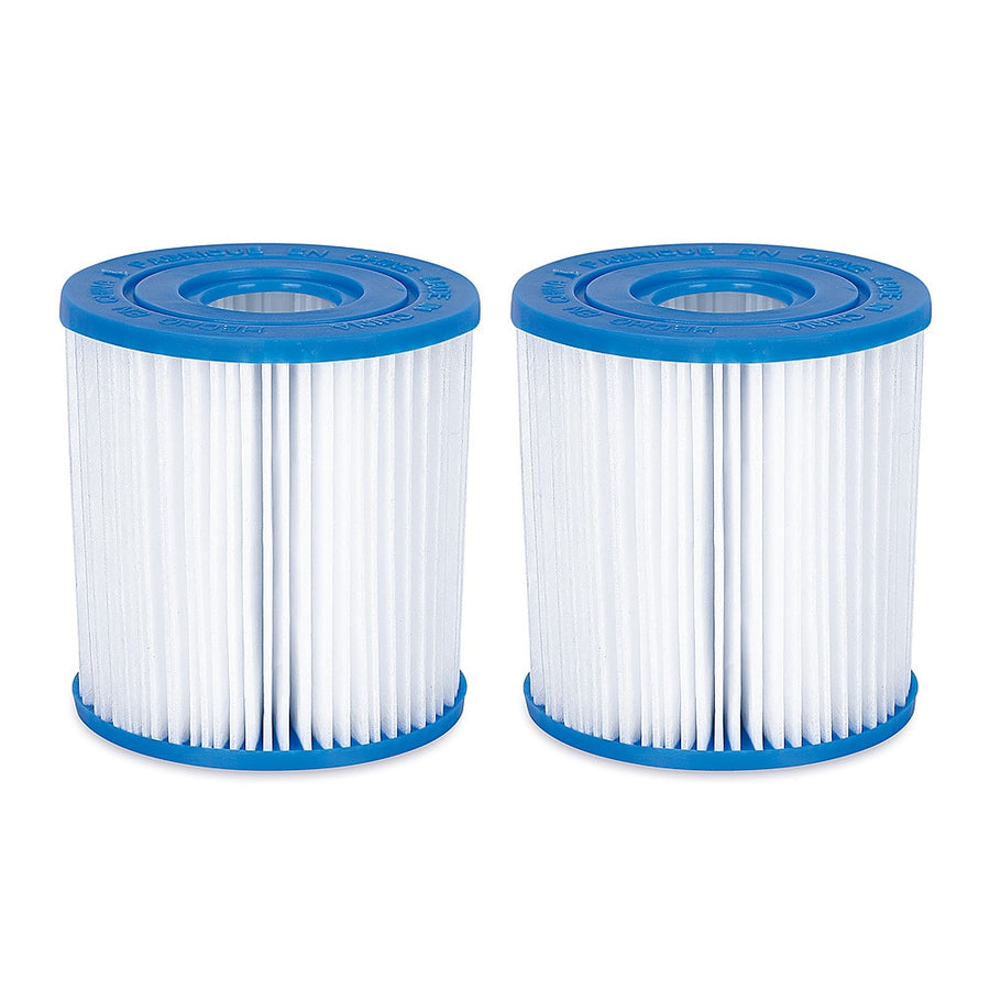 Summer Waves - Replacement Type I Pool and Spa Filter Cartridge, 2 Pack - White_0