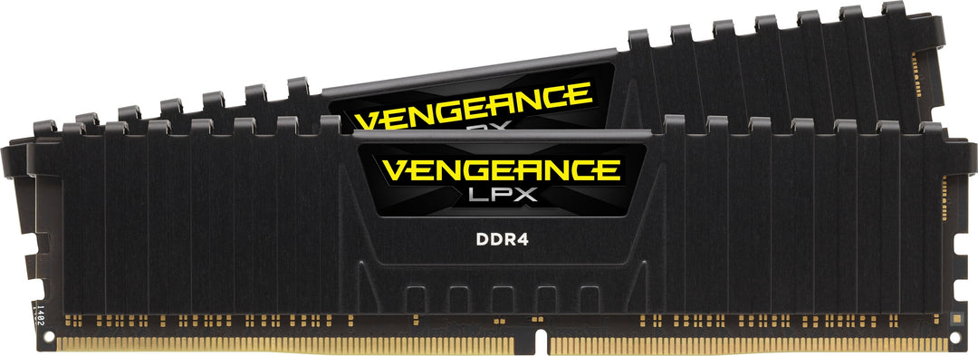 CORSAIR - VENGEANCE LPX 16GB (2PK x 8GB) 3200MHz DDR4 C16 DIMM Desktop Memory - Black_0