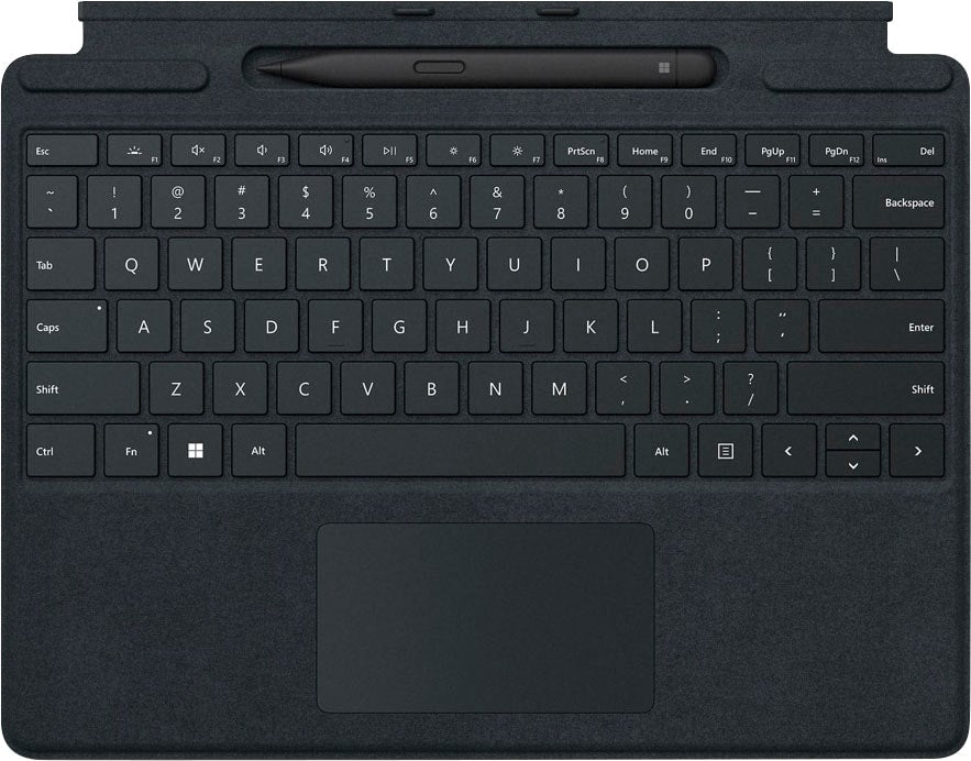 Microsoft - Surface Pro Signature Keyboard for Pro X and Pro 8 with Surface Slim Pen 2 - Black_0