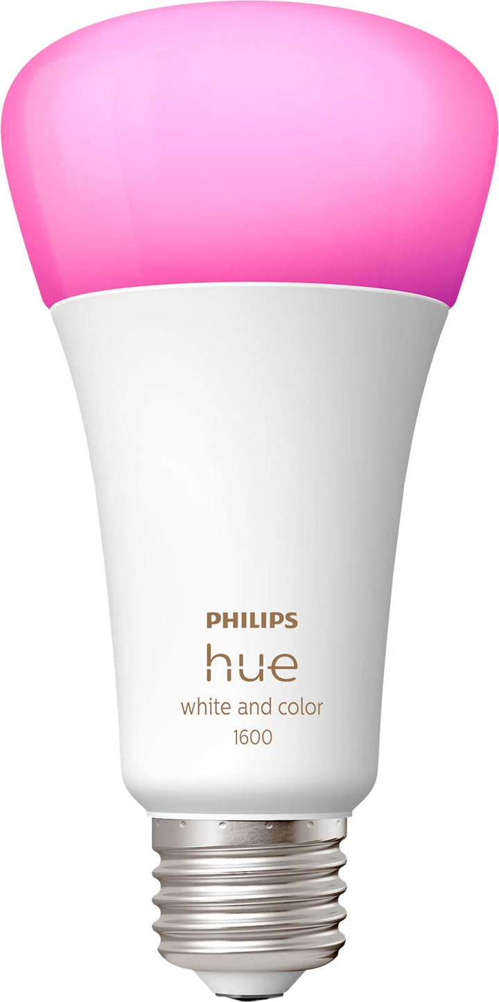 Philips - Hue White and Color Ambiance 100W A21 LED Smart Bulb - Multicolor_8