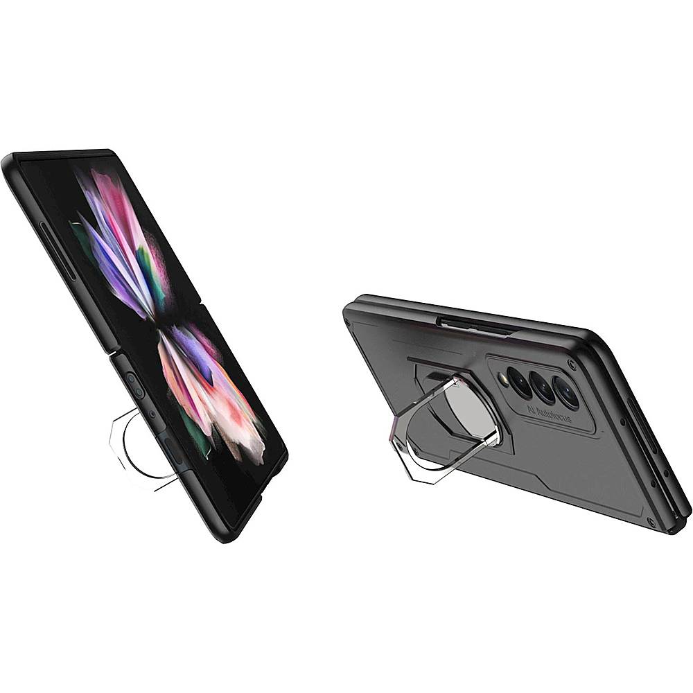 SaharaCase - Kickstand Series Case for Samsung Galaxy Z Fold3 - Black_5