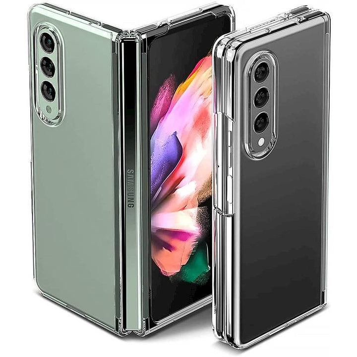 SaharaCase - Hard Shell Series Case for Samsung Galaxy Z Fold3 5G - Clear_1