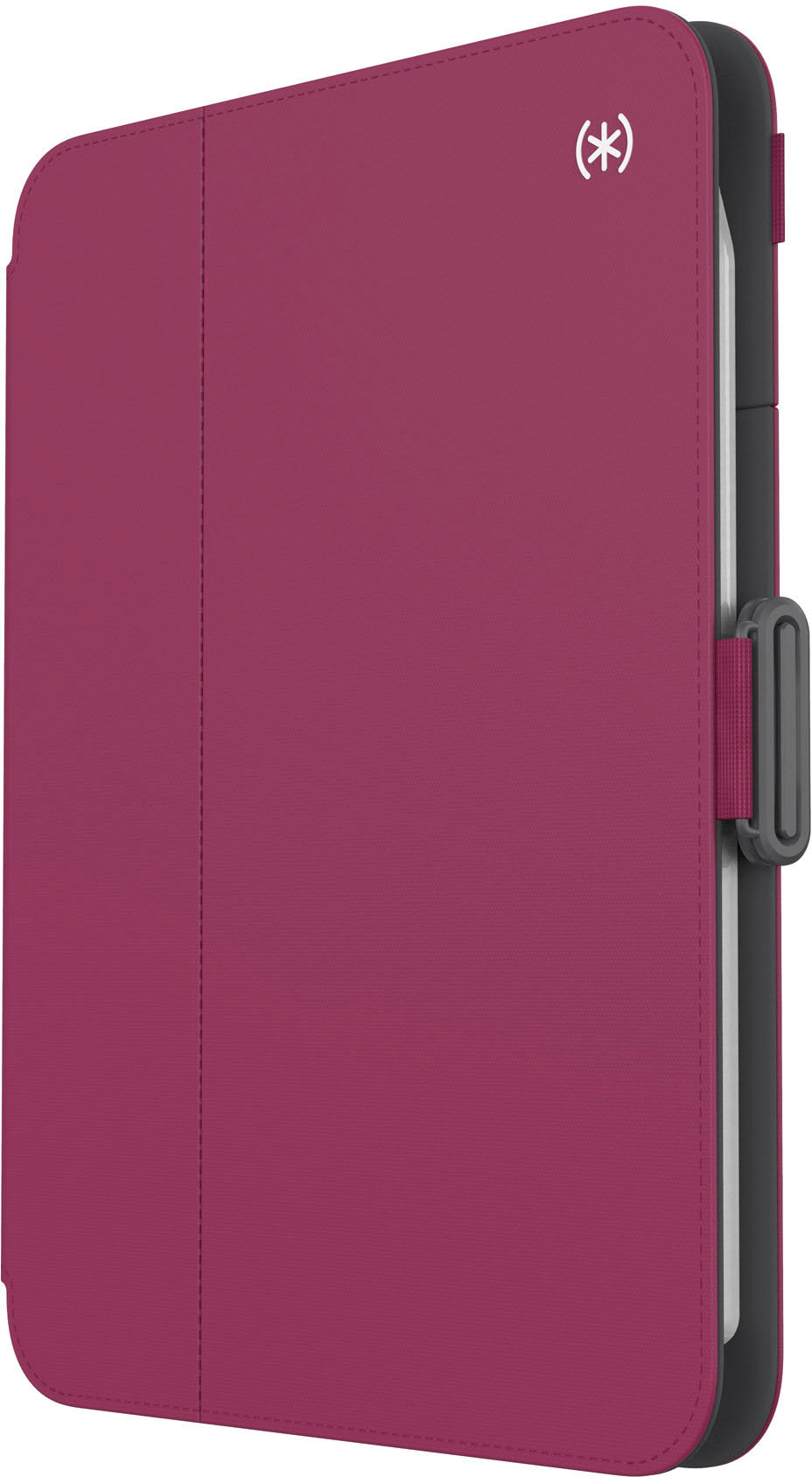 Speck - Balance Folio Case with Microban for iPad Mini 6 - Verry Berry Red / Slate Grey_7