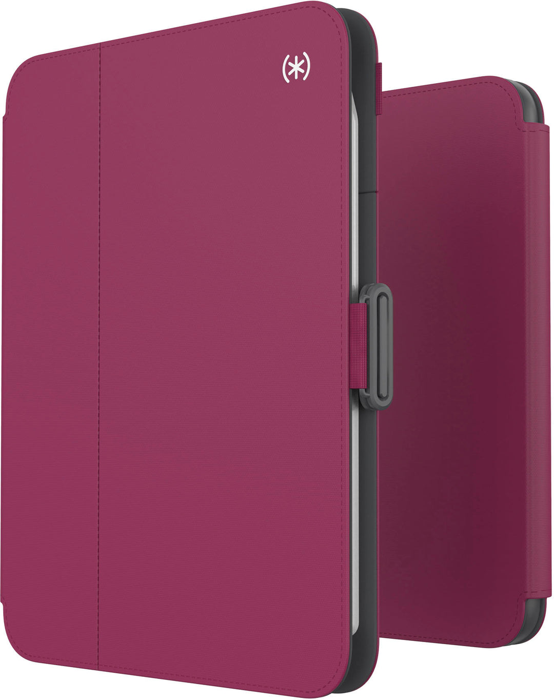 Speck - Balance Folio Case with Microban for iPad Mini 6 - Verry Berry Red / Slate Grey_2