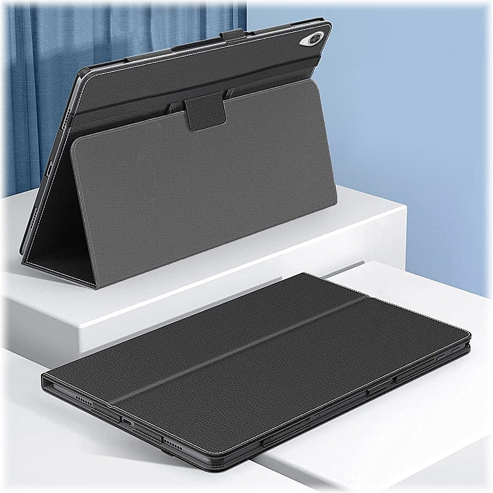 SaharaCase - Bi-Fold Folio Case for Lenovo Tab M7 (3rd Gen) - Black_1