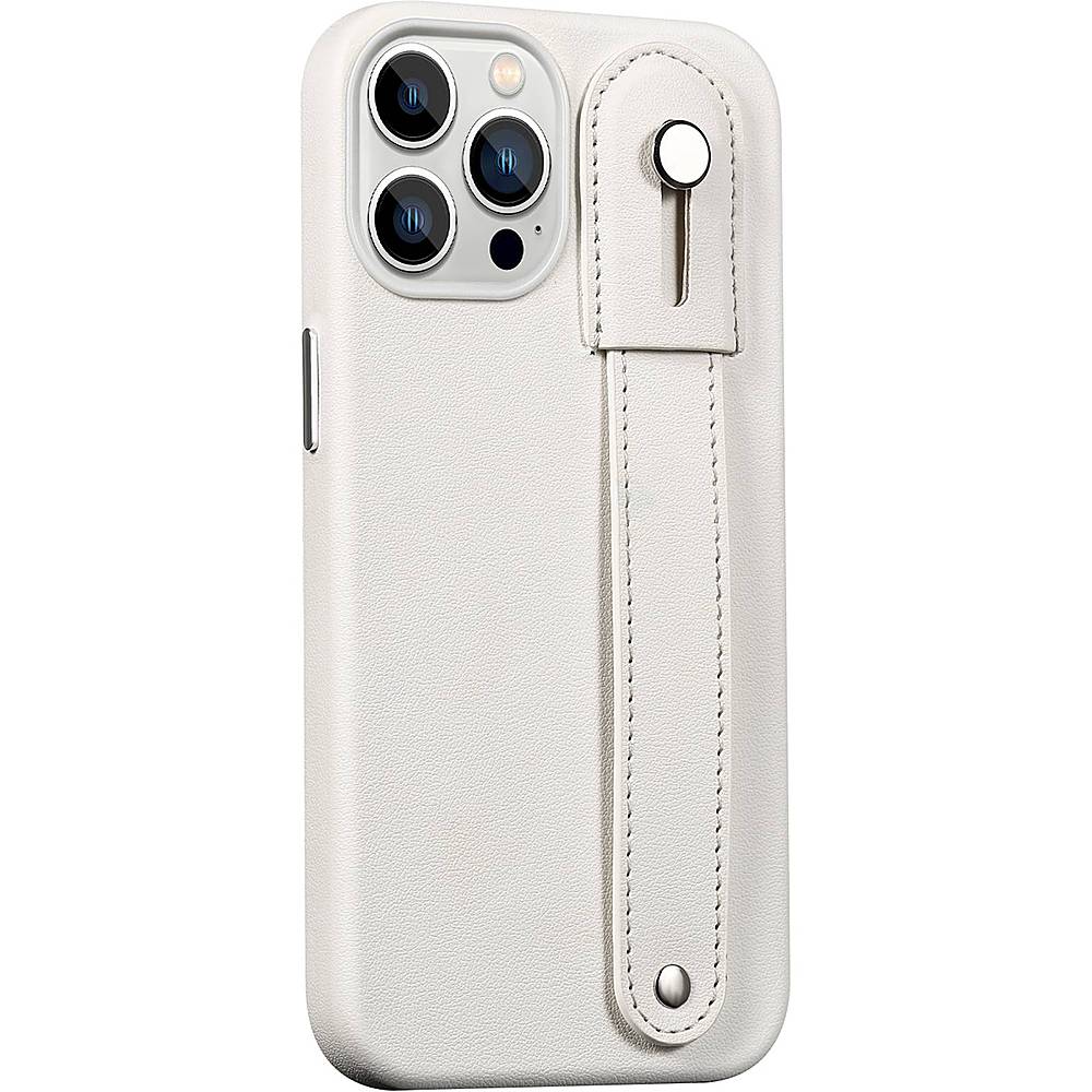 SaharaCase - FingerGrip Series Case with Strap for Apple iPhone 13 Pro - White_1