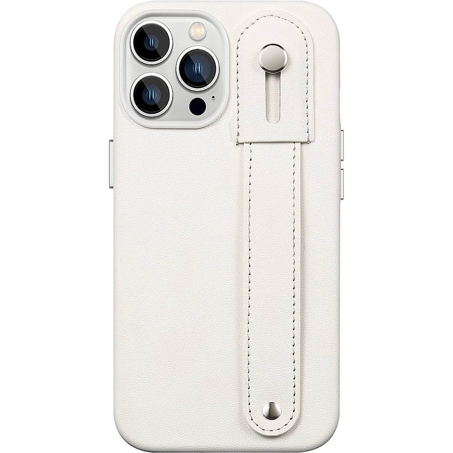 SaharaCase - FingerGrip Series Case with Strap for Apple iPhone 13 Pro - White_0