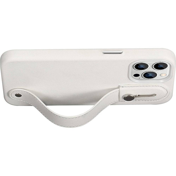 SaharaCase - FingerGrip Series Case with Strap for Apple iPhone 13 Pro - White_2