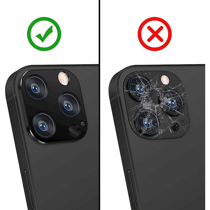 SaharaCase - ZeroDamage HD Flexible Glass Camera Lens Protector for Apple iPhone 13 Pro (2-Pack)_1