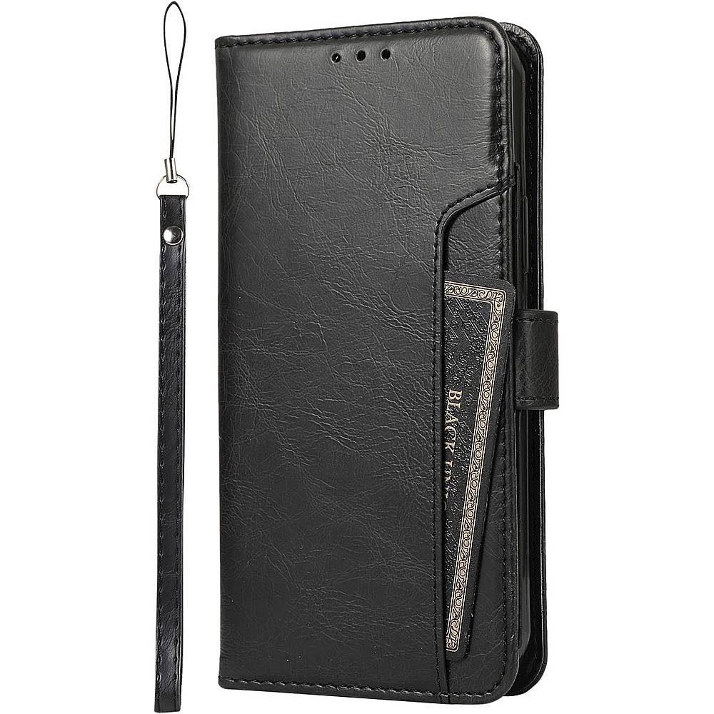 SaharaCase - Folio Wallet Case for Apple iPhone 13 Pro - Black_1