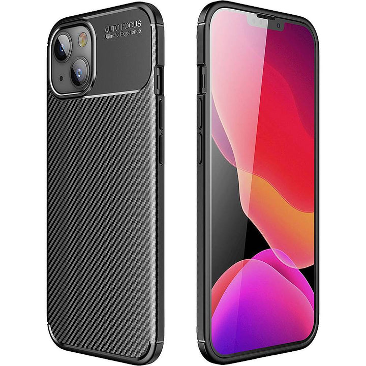 SaharaCase - Anti-Slip Series Case for Apple iPhone 13 and iPhone 14 - Black_2