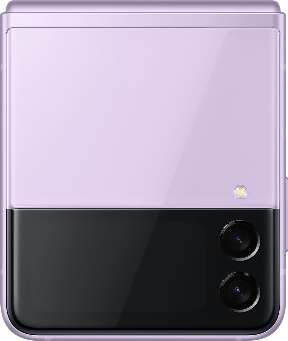 Samsung - Geek Squad Certified Refurbished Galaxy Z Flip3 5G 128GB (Unlocked) - Lavender_1