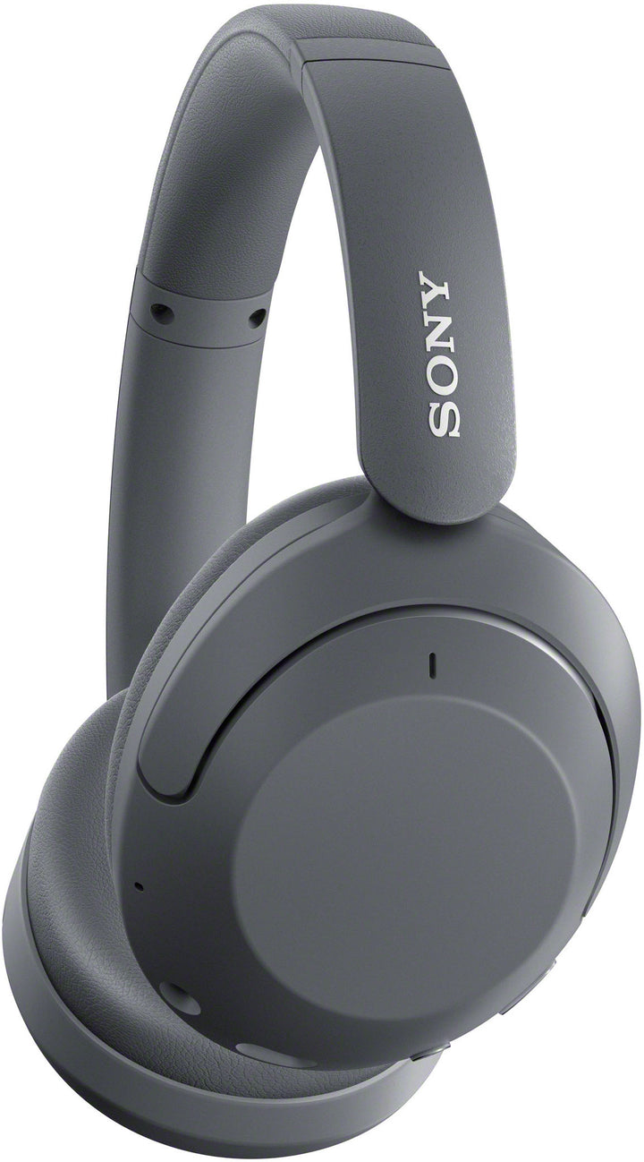 Sony - WH-XB910N Wireless Noise Cancelling Over-The-Ear Headphones - Gray_1