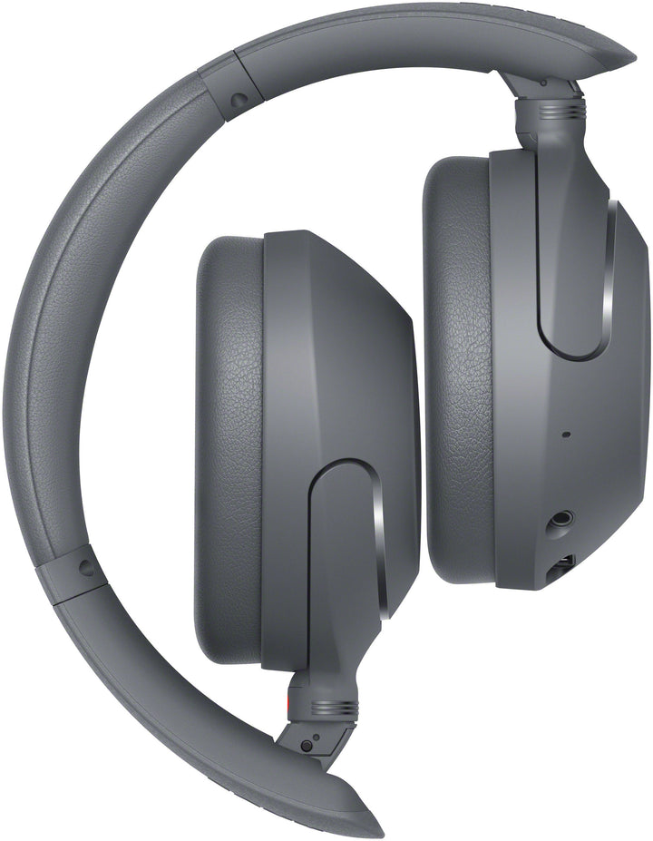 Sony - WH-XB910N Wireless Noise Cancelling Over-The-Ear Headphones - Gray_3