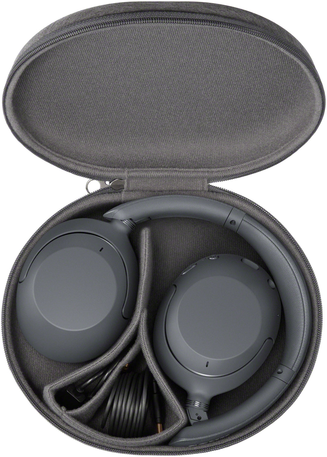 Sony - WH-XB910N Wireless Noise Cancelling Over-The-Ear Headphones - Gray_4