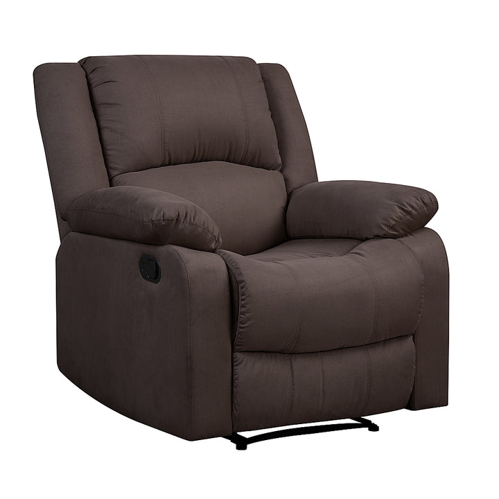 Relax A Lounger - Parkland Microfiber Recliner in - Chocolate_7