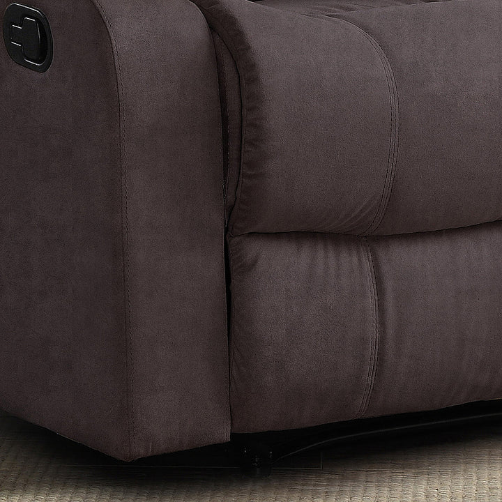 Relax A Lounger - Parkland Microfiber Recliner in - Chocolate_3