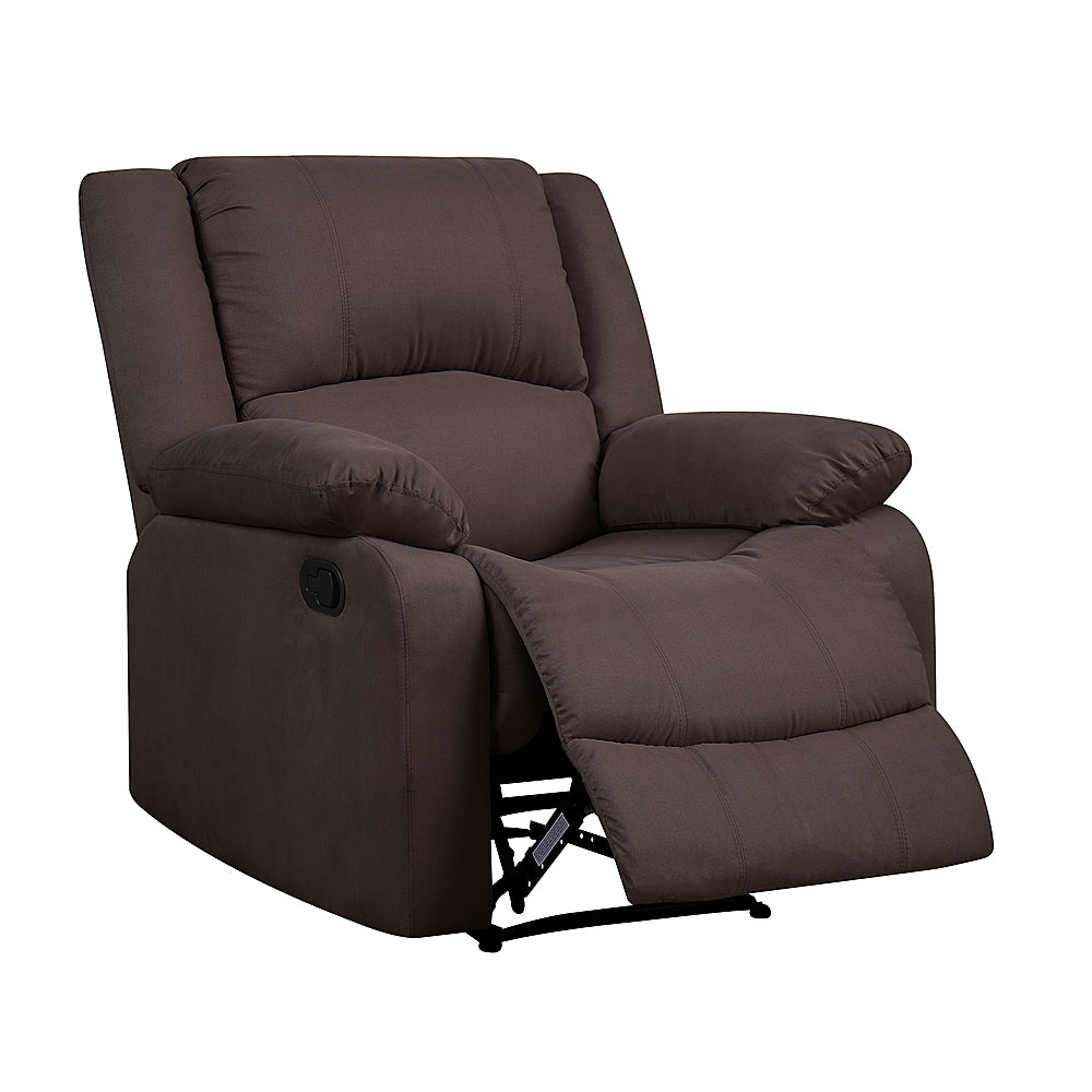 Relax A Lounger - Parkland Microfiber Recliner in - Chocolate_1