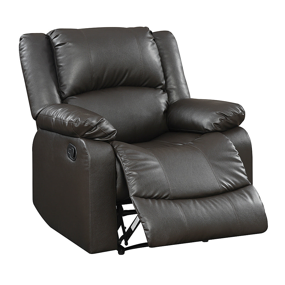 Relax A Lounger - Parkland Faux Leather Recliner in - Java_4