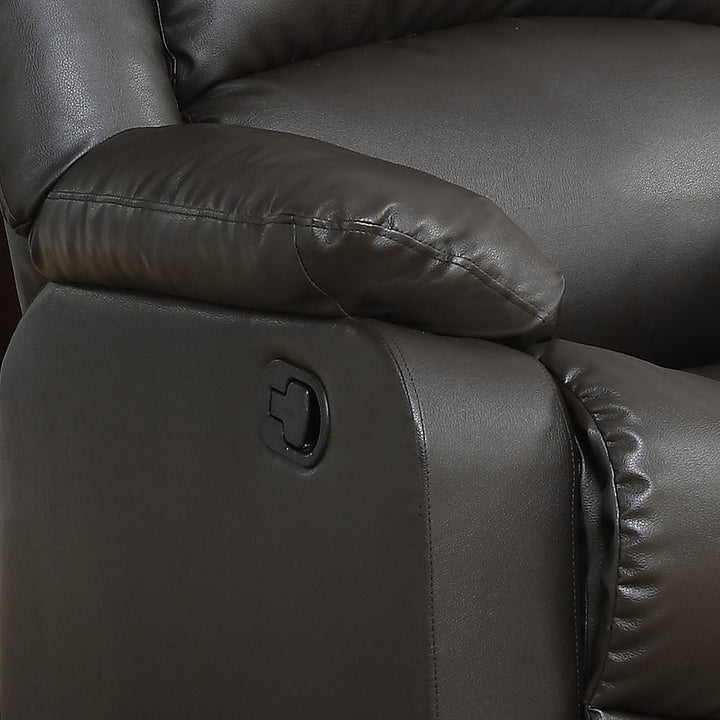 Relax A Lounger - Parkland Faux Leather Recliner in - Java_2