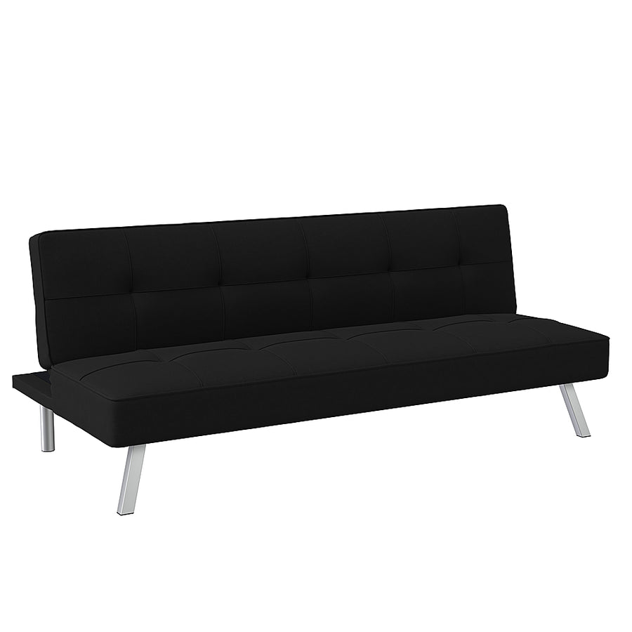 Serta - Cali Convertible Sofa in - Black_0