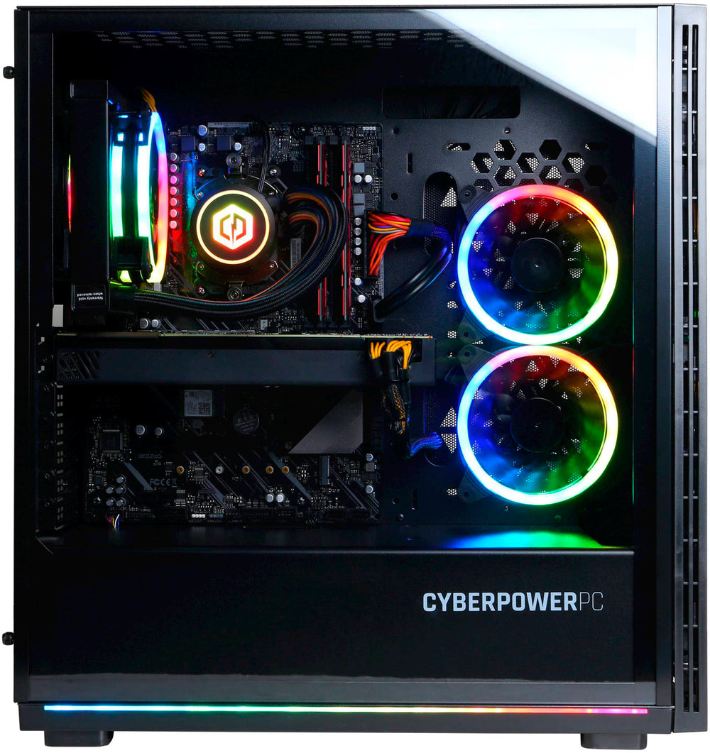 CyberPowerPC - Gamer Supreme Gaming Desktop - AMD Ryzen 9 5900X - 16GB Memory - AMD Radeon RX 6800 XT - 1TB SSD - Black_1