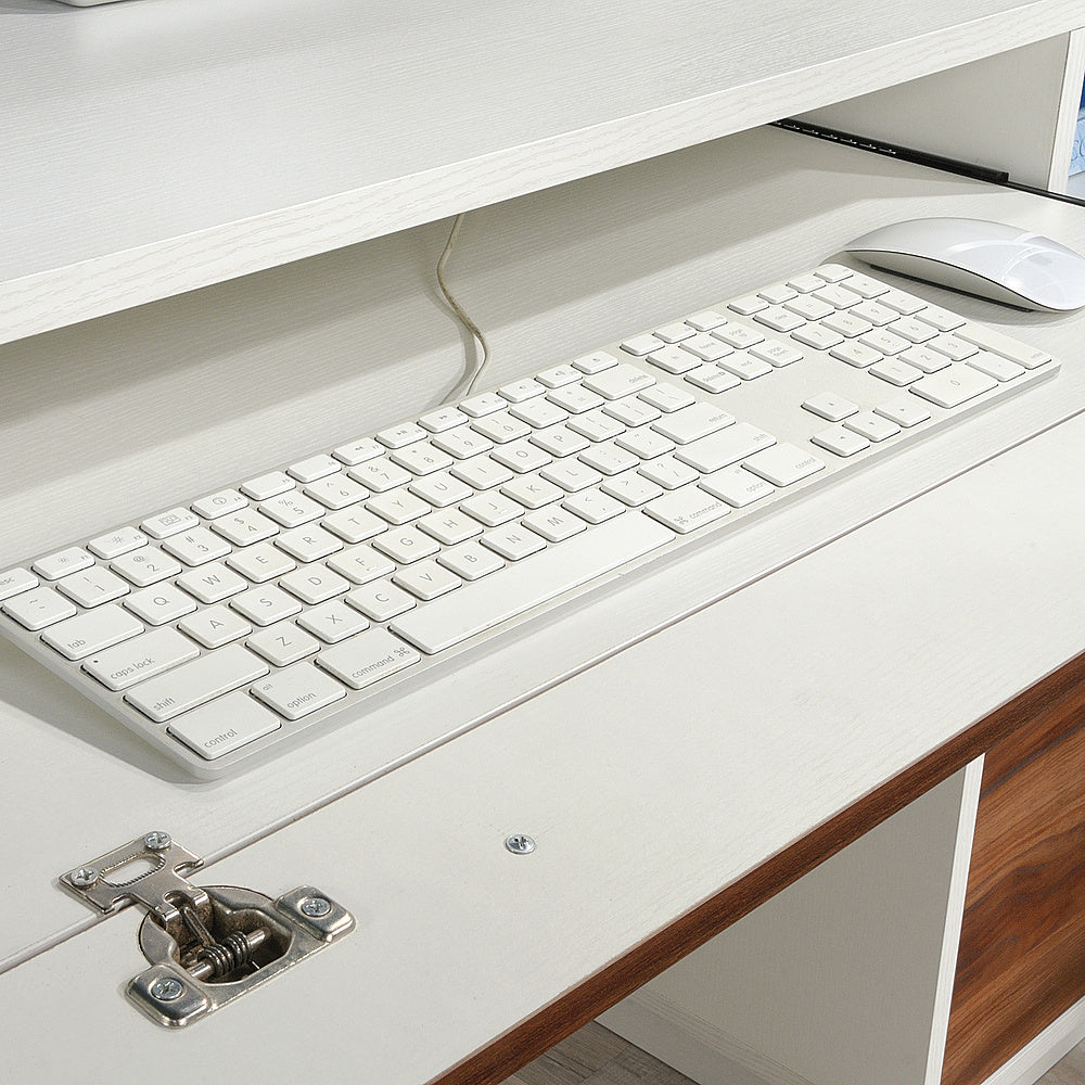 Sauder - Ped Computer Desk - Pearl Oak_2