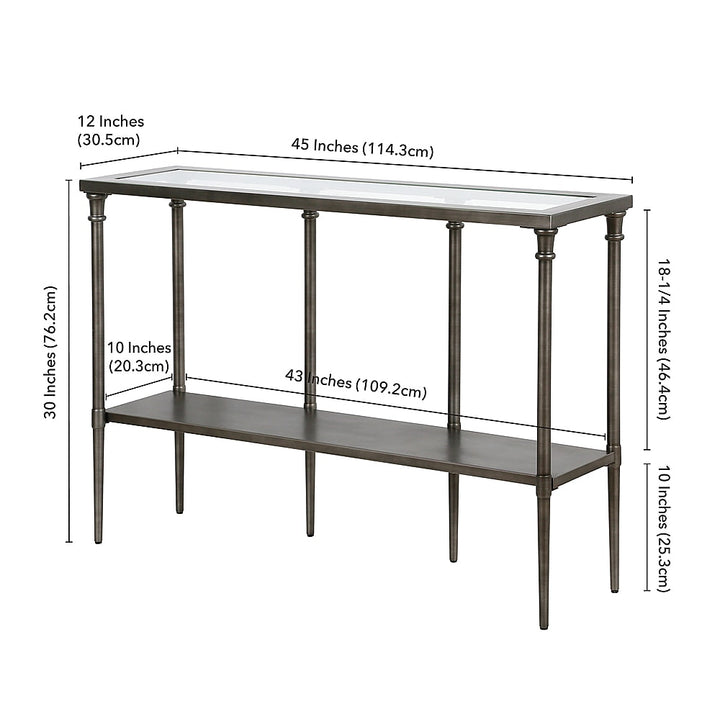 Camden&Wells - Dafna Console Table - Aged Steel_6