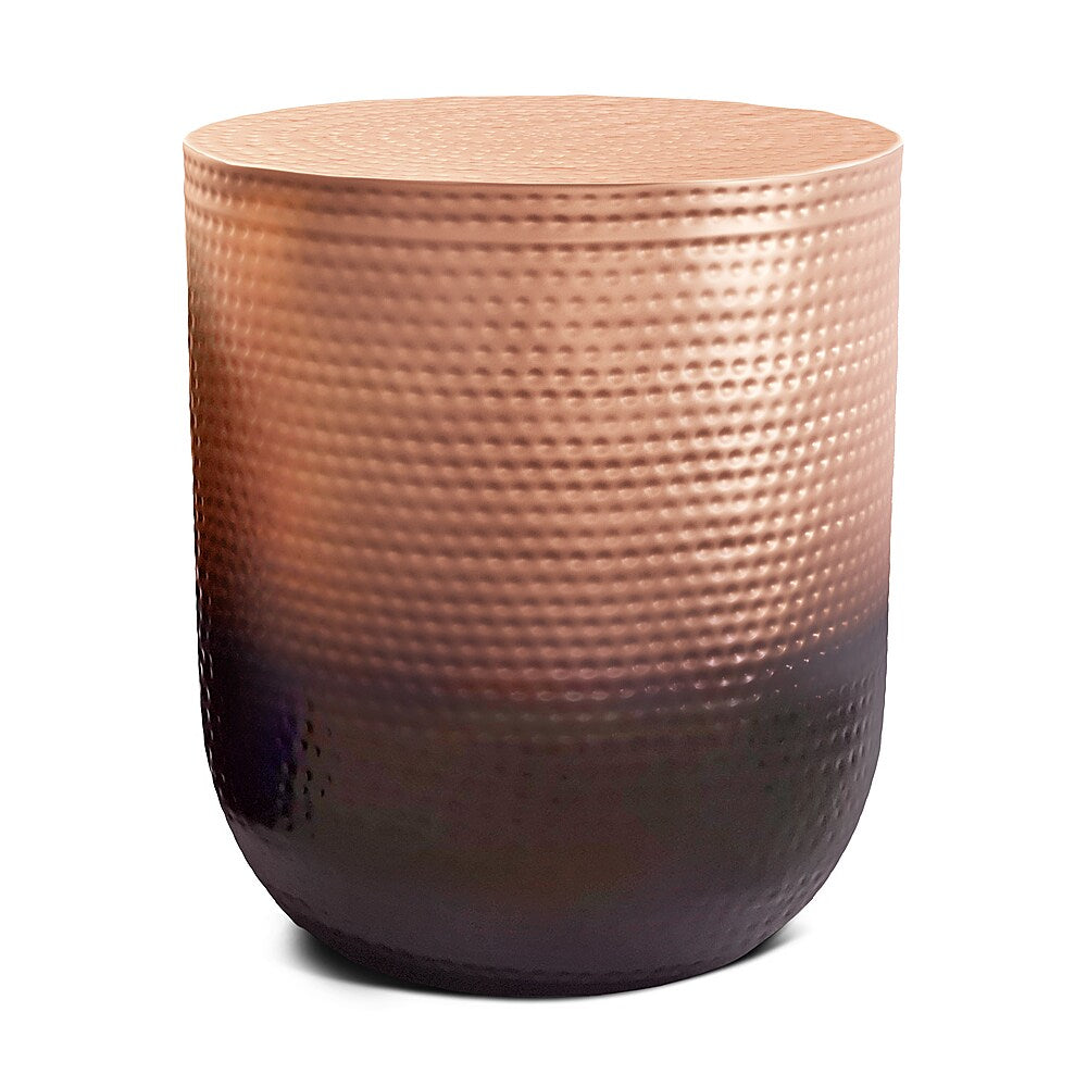 Simpli Home - Nova Metal Side Table - Copper Ombre_0