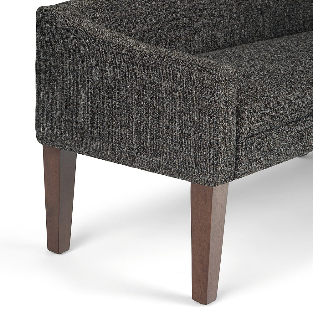 Simpli Home - Parris Upholstered Bench - Dark Grey_7