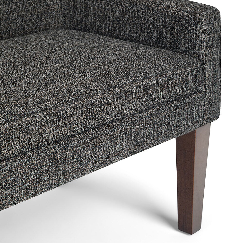Simpli Home - Parris Upholstered Bench - Dark Grey_5