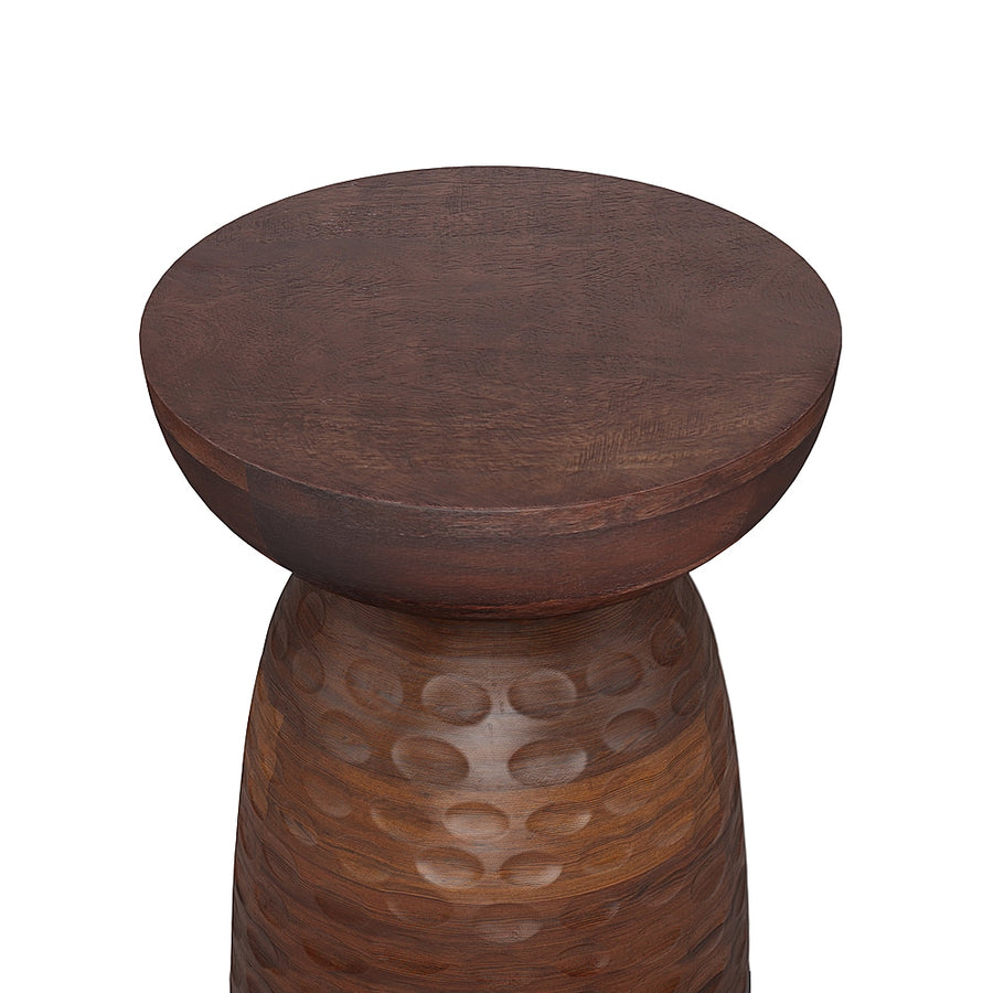 Simpli Home - Boyd Wooden Accent Table - Warm Dark Brown_0