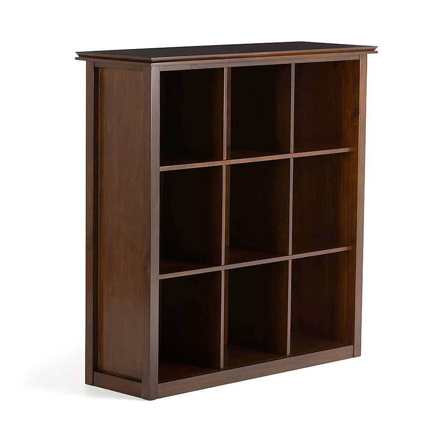 Simpli Home - Artisan 9 Cube Bookcase and Storage Unit - Russet Brown_0