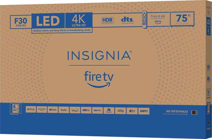 Insignia™ - 75" Class F30 Series LED 4K UHD Smart Fire TV_5
