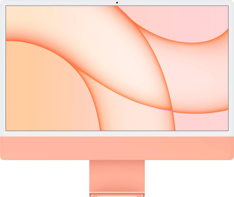 24" iMac® with Retina 4.5K display - Apple M1 - 8GB Memory - 256GB SSD - w/Touch ID (Latest Model) - Orange_0