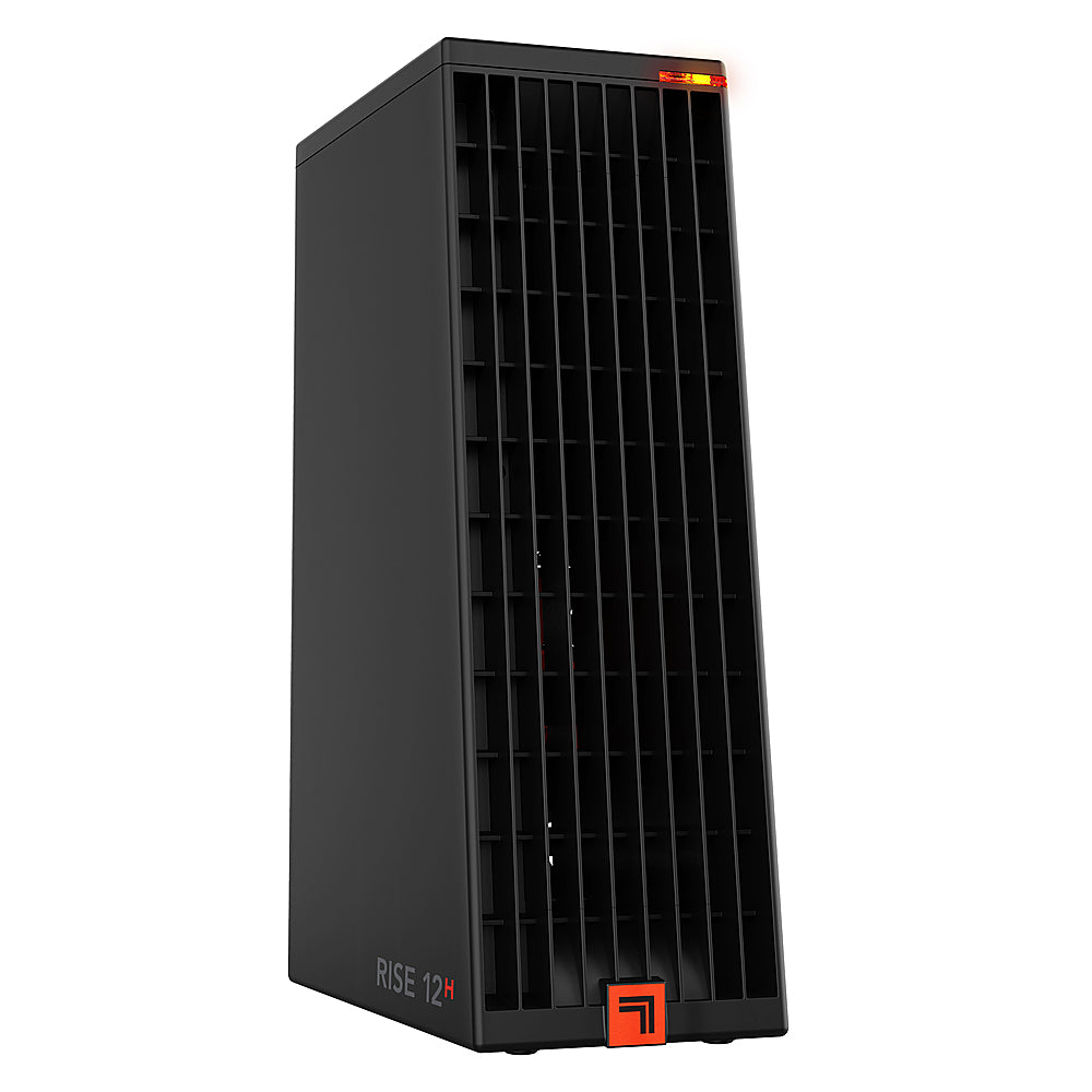 Sharper Image - RISE 12H Tower Space Heater - Black_1