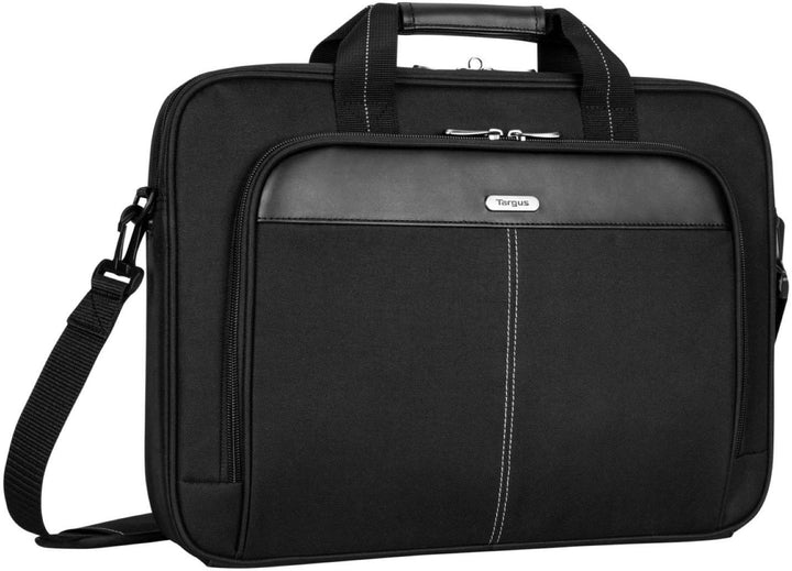 Targus - Classic Slim Briefcase for 15.6 Laptops - Black_2
