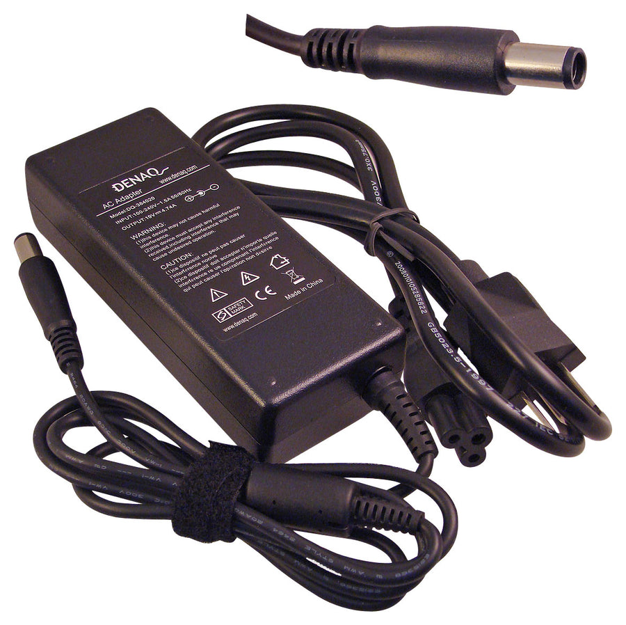 DENAQ - AC Power Adapter and Charger for Select HP Laptops and Tablets - Black_0