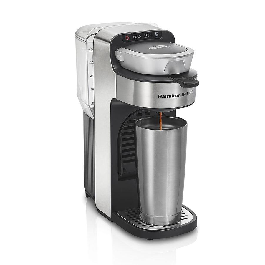 Hamilton Beach The Scoop Single-Serve Coffee Maker with Removable Reservoir - BLACK_0